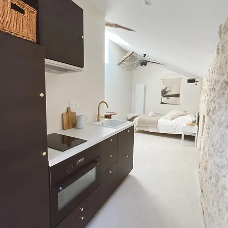 *NEW* La Parenthèse : joli studio avec terrasse Valeuil Esterno foto
